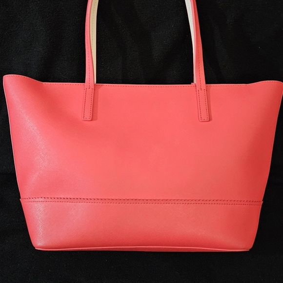 Kate Spade Coral Color Promenade Place Reversible Tote Bag - Picture 7 of 16